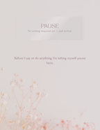 When It’s Too Much — A Gentle Place to Unload